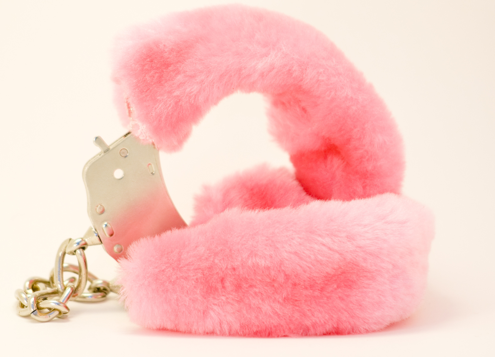 Pink handcuffs