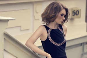 fashion shoot of young girl