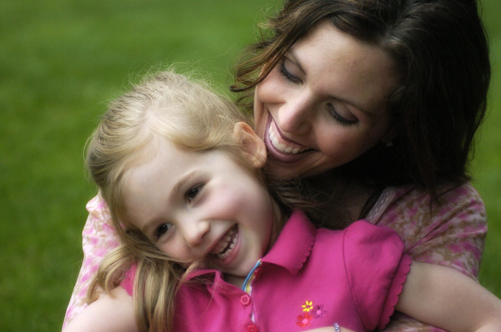 mother and daughter