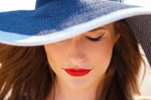 Beautiful girl on the beach