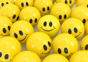 gelbe smileys