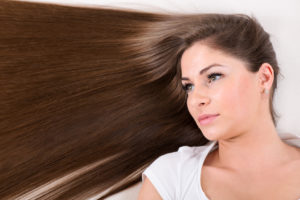 Long brown hair