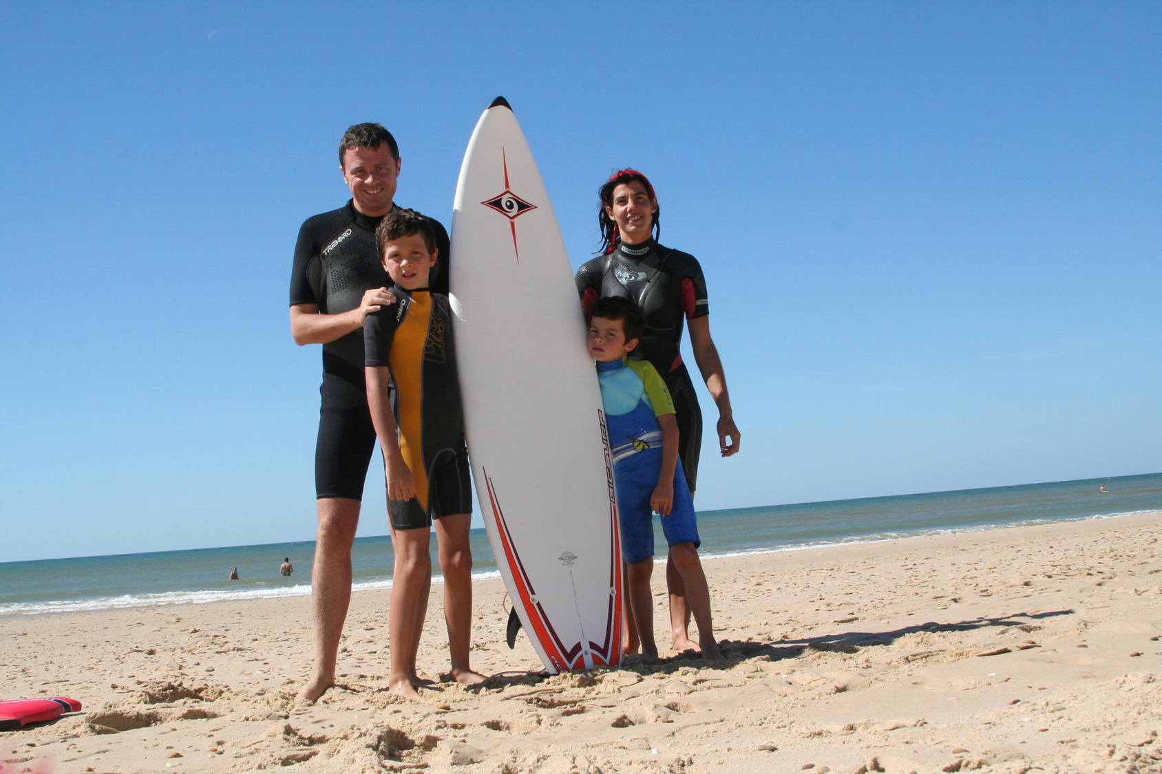 Surf en famille