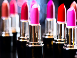 Fashion Colorful Lipsticks. Professional Makeup and Beauty