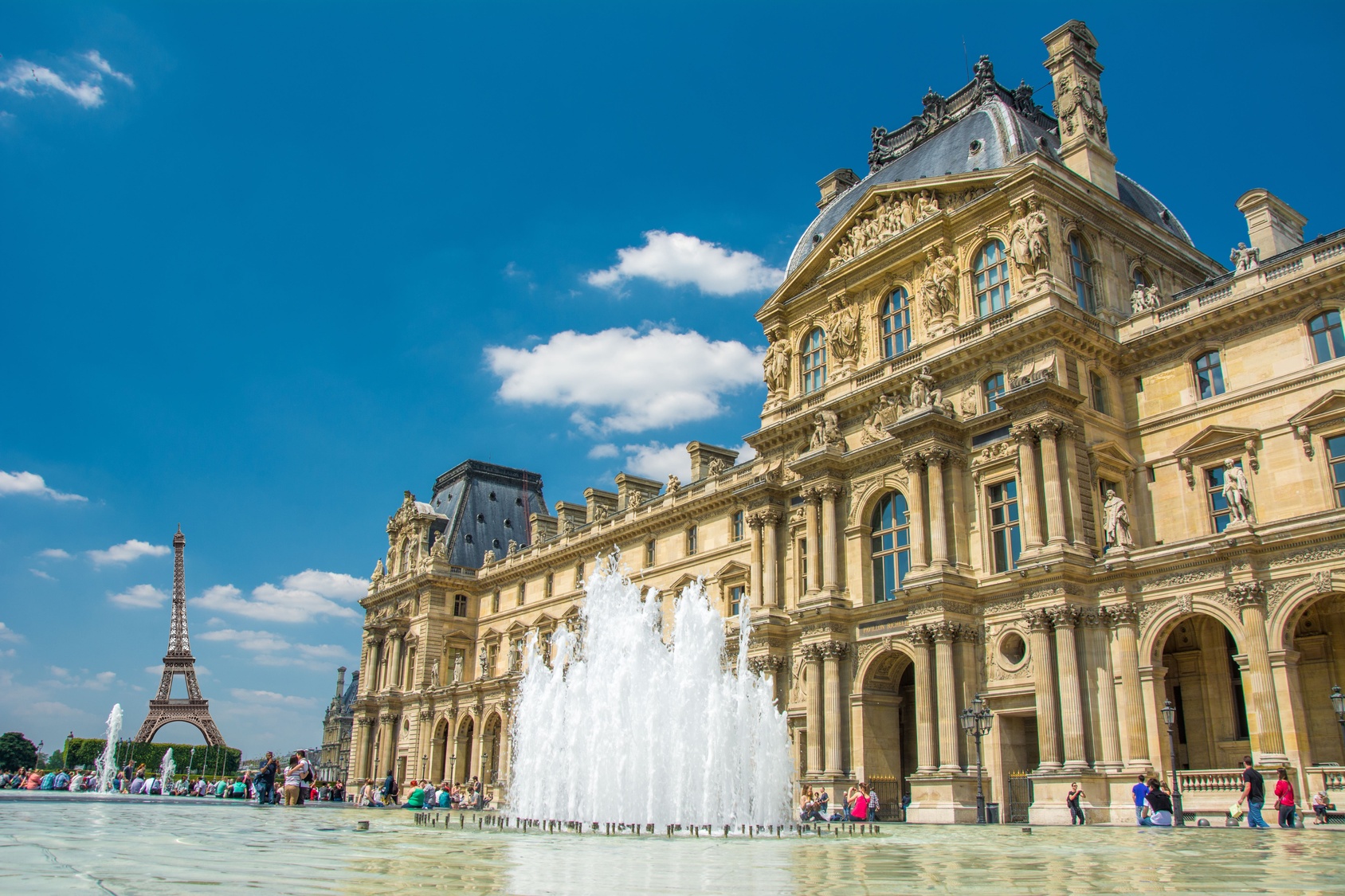 Musée du Louvre à Paris, France