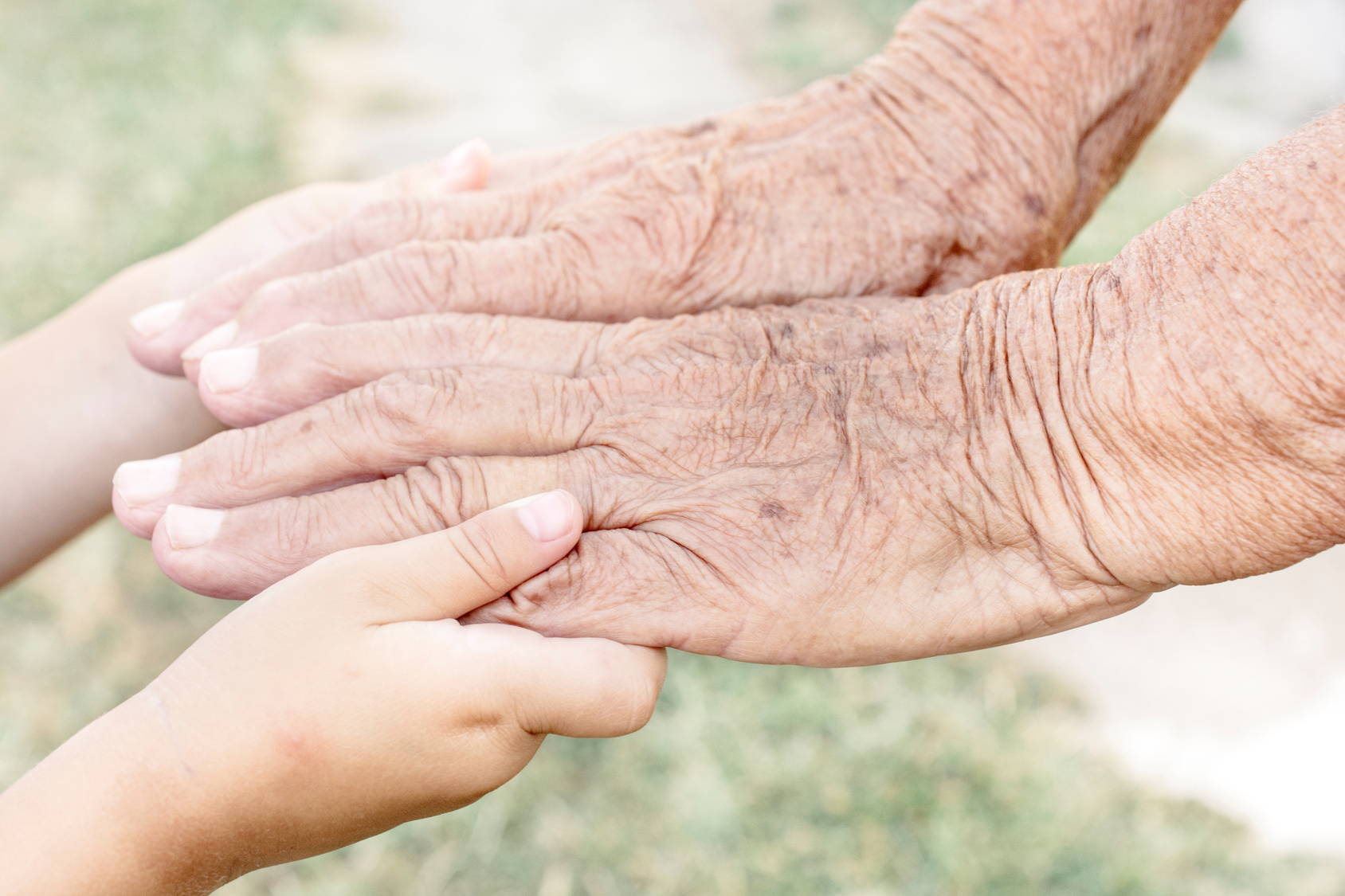 Old and young hands