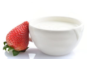 Yogurt e fragola