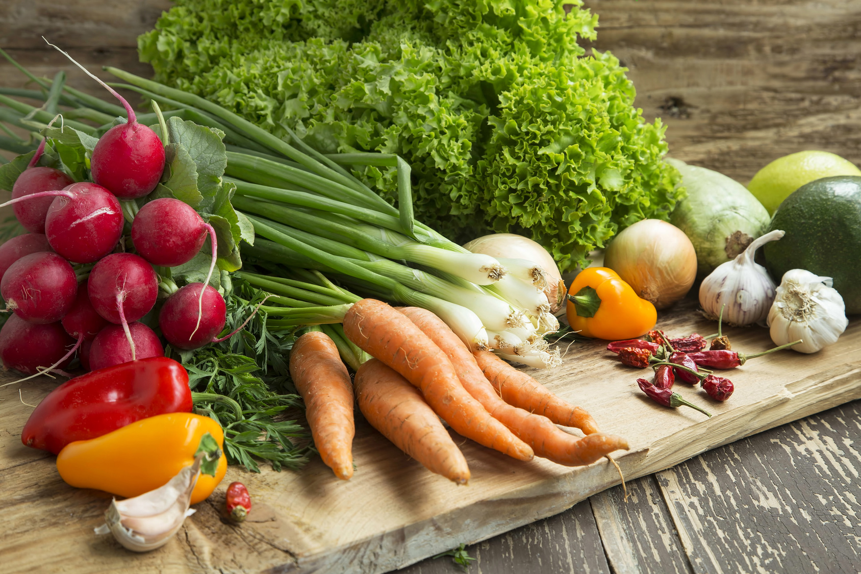 Bio Vegetables Freshly Picked, Healthy Vegetables Assortment