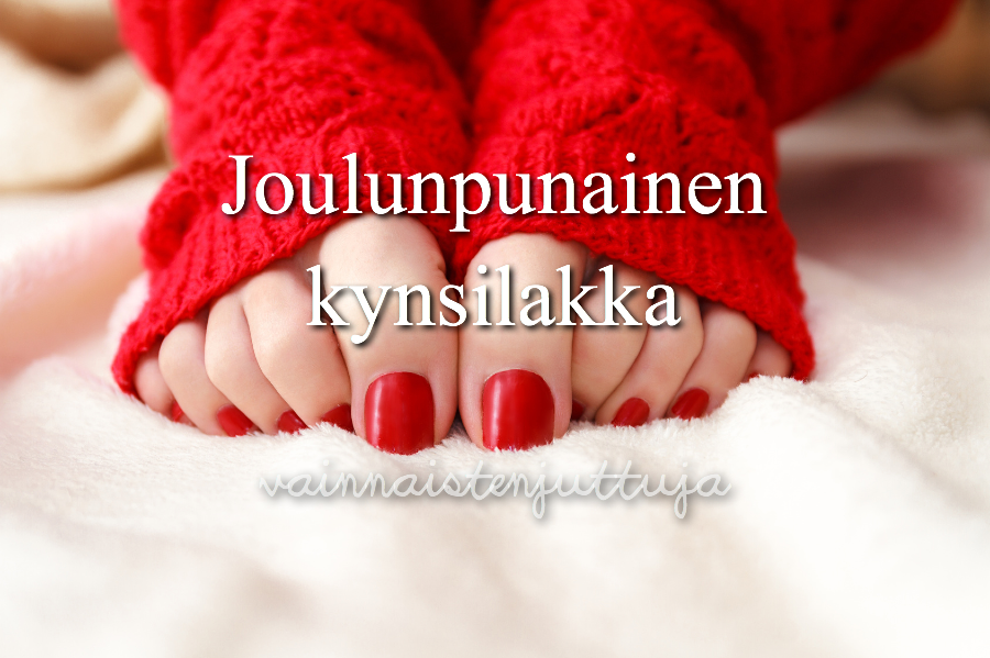 Joulunpunainen_kynsilakka