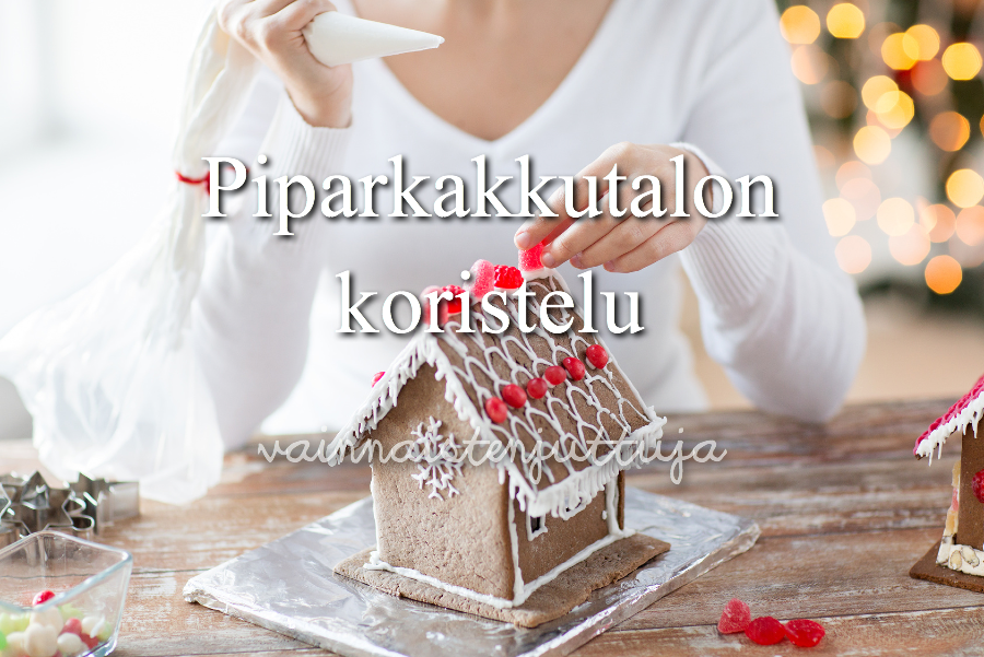 Piparkakkutalonkoristelu