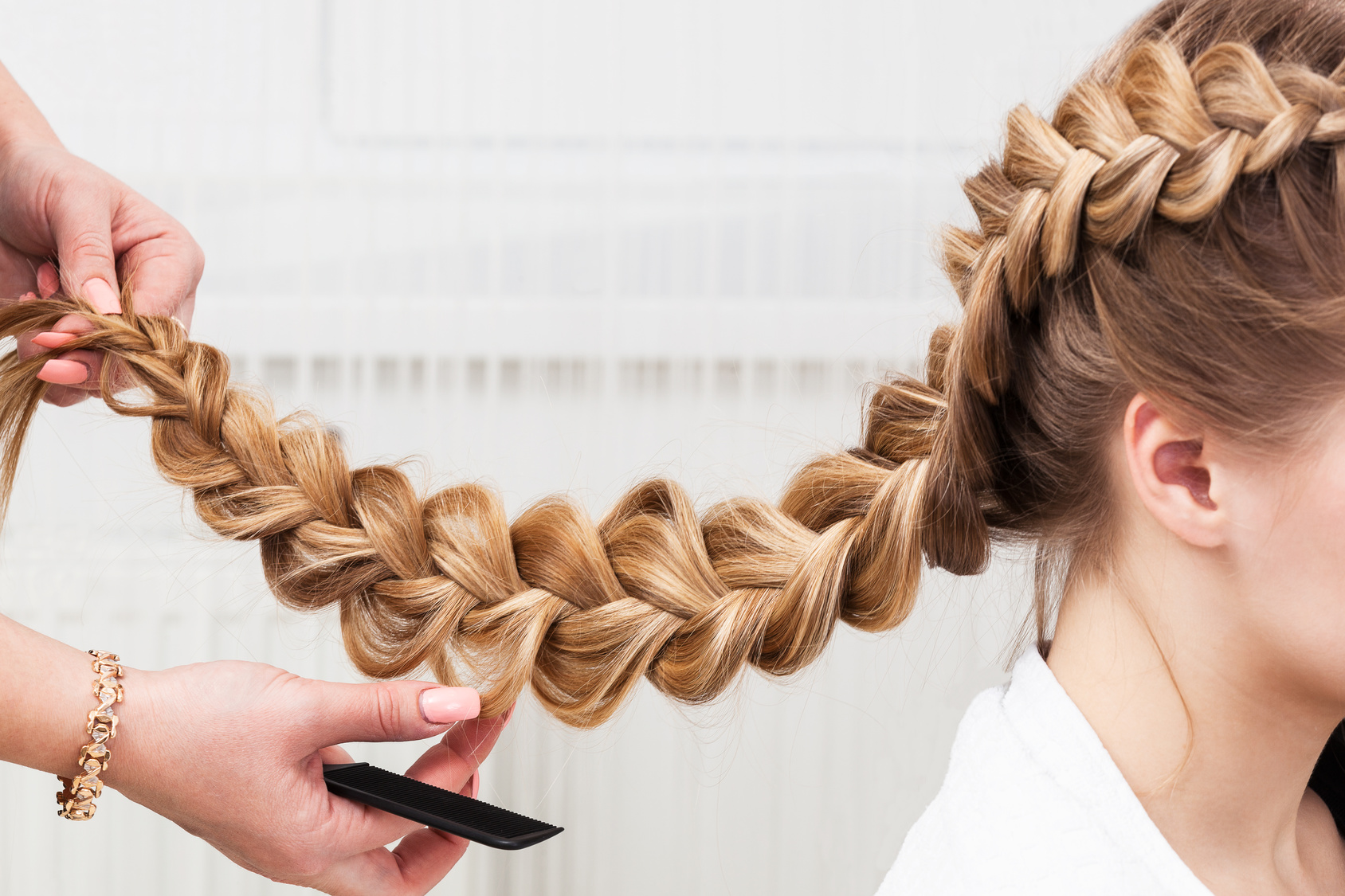 braid girl hair