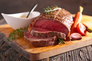 roasted beef fillet