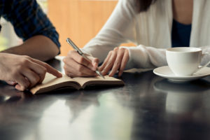 Writing down business ideas