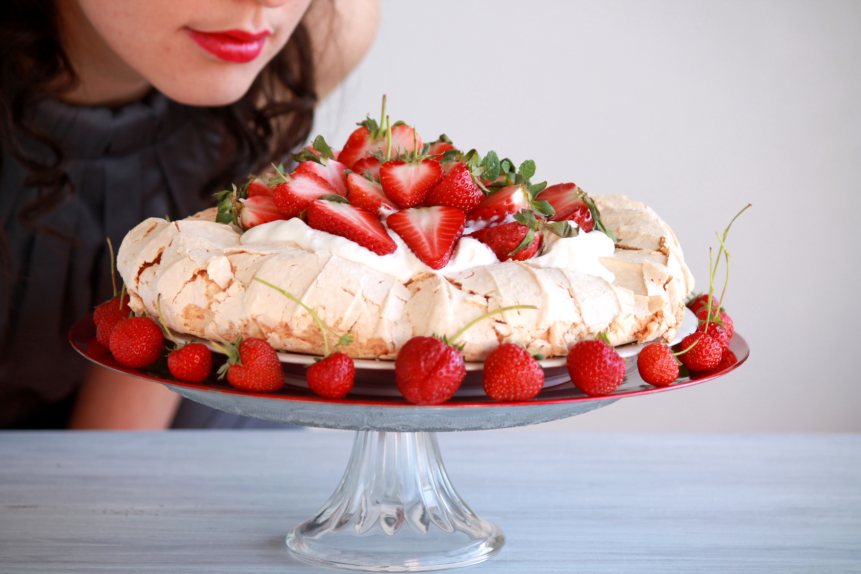strawberry cake