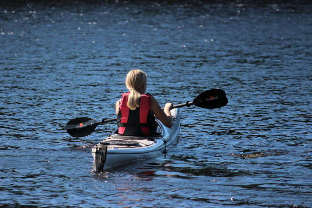 Kayaking in Schweden