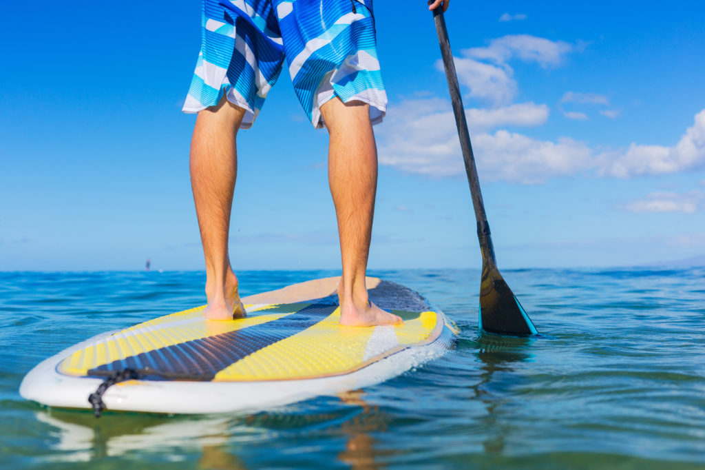 Man on Stand Up Paddle Board