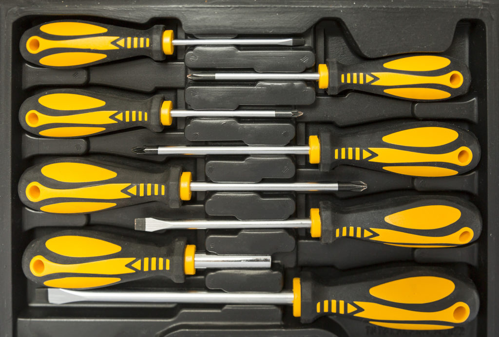 Set of screwdrivers