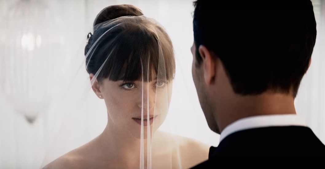 Fifty Shades Freed trailerin kuvakaappaus