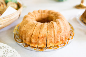 Homemade bundt cake