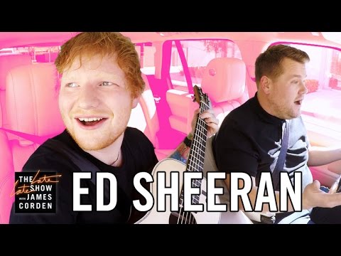 Ed Sheeran vetää autokaraokea loistokkaasti