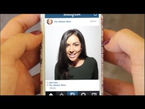 Instagram-parodia feikkauksesta