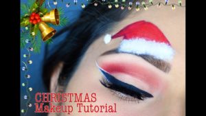 Jouluisa meikkivinkki: tonttulakki kasvoilla – katso video!