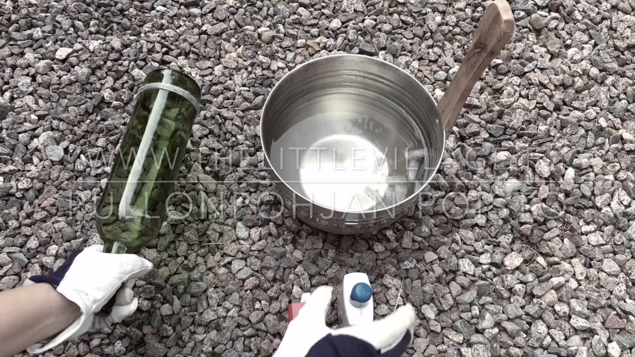 Näin poistat lasipullosta pohjan helposti DIY-projekteja varten – katso video