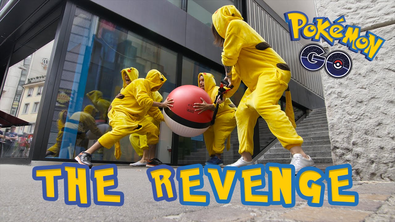 Pokémonien kosto: Pikachut jahtaavat ihmisiä poké-pallojen kera viraalivideolla
