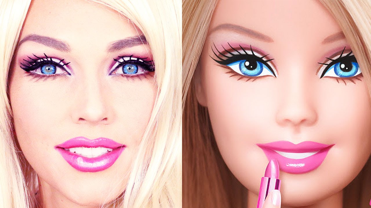 Video: Näin teet uskomattoman realistisen barbiemeikin