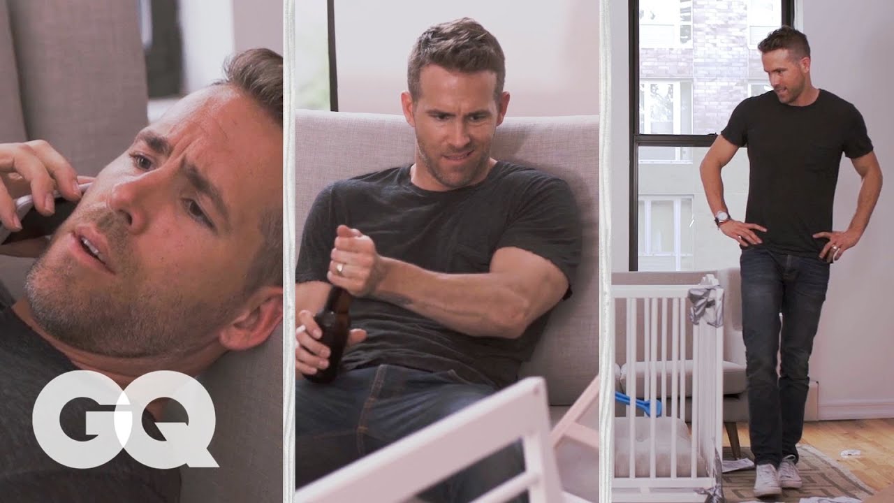 Video: Ryan Reynolds kasaa Ikean pinnasänkyä – hermothan siinä menee