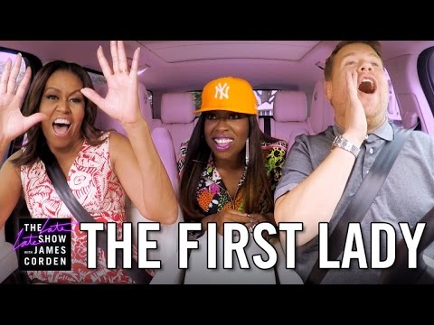 Yhdysvaltain ykkösnainen yllätti – Michelle Obama mukana James Cordenin autokaraokessa