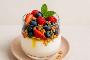 Marjainen jogurttimalja